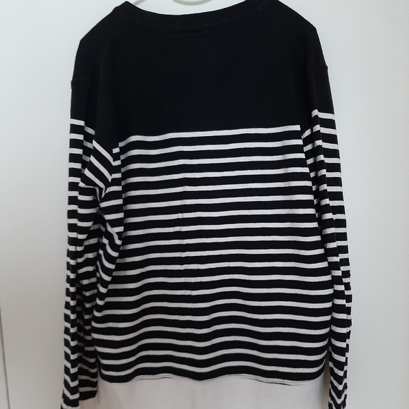 Jack and Jones XL black and white sweater - Picture 2 of 10